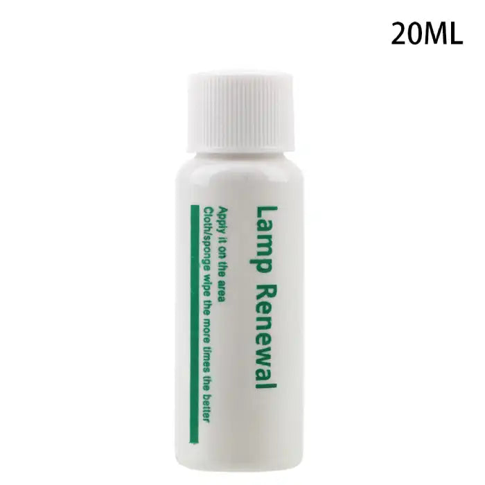 Headlight Repair cleaner 20ml bottle for car headlight lens restoration and polish.