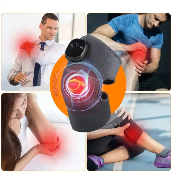 Multi-use knee massager for joint pain, suitable for arm, leg, shoulder, and elbow therapy